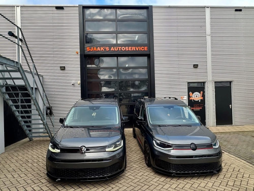 Caddy mk5 Cargo compleet spoiler pakket voorspoiler.zijskirts.achterbumper spoiler. dak spoiler