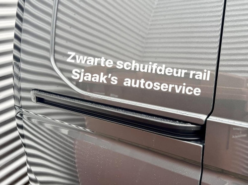Caddy mk5 Cargo zwarte schuifdeur rail rechts
