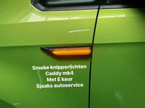 caddy mk4 2015 tm 2020 donkere knipperlichten met E KEUR