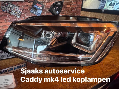 caddy mk4 koplampen led met dagrijverlichting DRL - Afbeelding 5