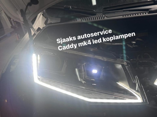 caddy mk4 koplampen led met dagrijverlichting DRL - Afbeelding 7