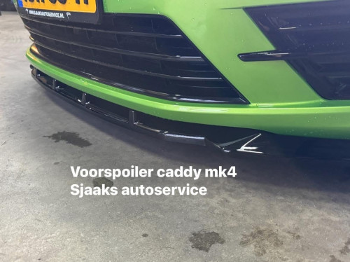 Caddy mk4 voorspoiler sas edition voor verlaagde caddy - Afbeelding 2