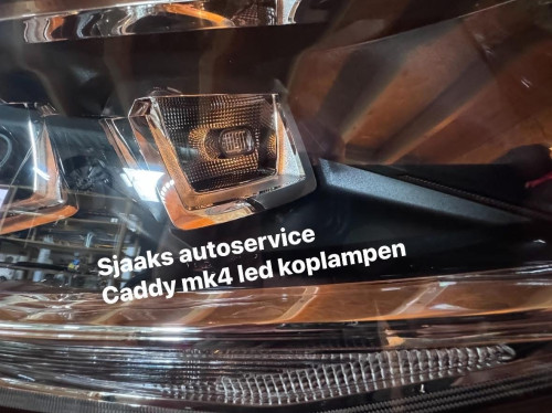 caddy mk4 koplampen led met dagrijverlichting DRL - Afbeelding 8