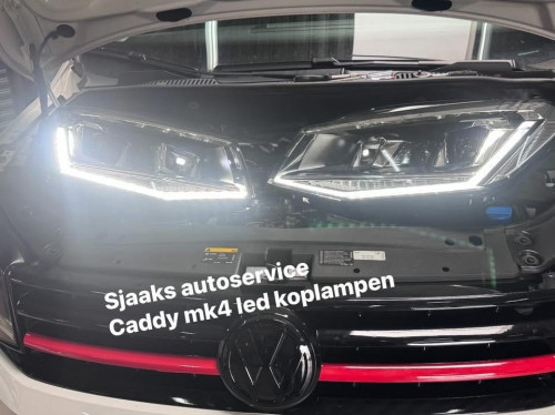 caddy mk4 koplampen led met dagrijverlichting DRL - Afbeelding 4