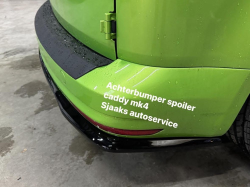 Caddy mk4 achterbumper spoiler sas edition - Afbeelding 5