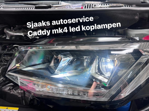 caddy mk4 koplampen led met dagrijverlichting DRL - Afbeelding 12